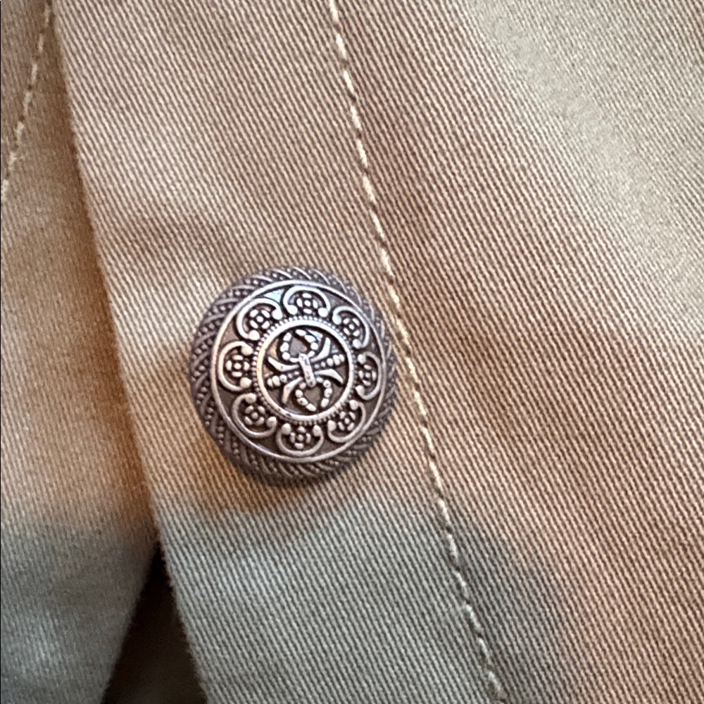 Sundance NWT Olive Button-Up Blazer ๐ - Picture 10 of 13